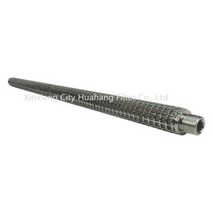 Huahang High Strength Stainless Steel Pleated Polymer Melt <b>Candle</b> <b>Oil</b> Filter - Product Image 3