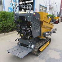 500KG Hydraulischer Kleiner LKW-Lader Raupendumper Schubkarre