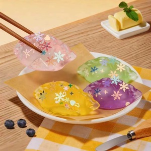 Jouet anti-stress en silicone transparent en forme de boulette de cristal à thème alimentaire mignon, jouet souple en gelée pour enfants de 5 à 7 ans, idéal pour les anniversaires - Product Image 1