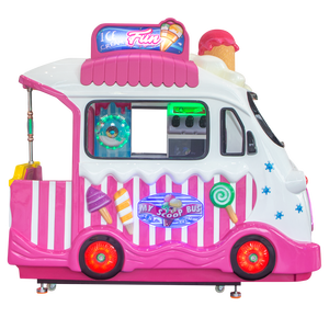 Msky <span class=keywords><strong>Bus</strong></span> virtuel de fabrication originale pour glaces 4 places Divertissement familial manèges pour enfants Centre de jeu intérieur à pièces - Product Image 4