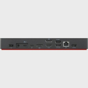 Base de Conexión Thunderbolt 4 40B0 de Repuesto, Doble 4K 60Hz 100W PD para Portátiles ThinkPad, Dell y <span class=keywords><strong>HP</strong></span> - Product Image 1