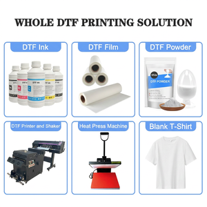 หมึกพิมพ์ฟิล์ม DTF CMYK สีขาว สูตรน้ำ ความเข้มข้นสูง 1000 มล. พิมพ์ตรงลงฟิล์ม สำหรับงานพิมพ์ดิจิทัล ขายส่ง - Product Image 3