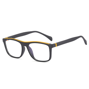 Người Đàn Ông Của MS 95371 Phong Cách Cổ Điển Kính Quang Học Mới Nhất Chống-Ánh Sáng Màu Xanh Khung Vuông Tr90 + Kim Loại Trực Tiếp Từ Nhà Sản Xuất - Product Image 5