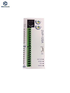 Module de contrôle industriel PLC DVP12SA11R, contrôleur logique programmable, contrôleur programmable compact, automatisation industrielle - Product Image 1