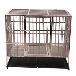 BXD-201-78 Trung Quốc Nhà Máy Cung Cấp Vật Nuôi Lồng Thép Không Gỉ Lồng Thùng Với Ăn Cửa - Product Image 2