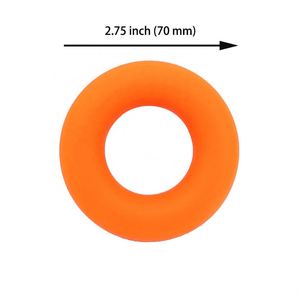 Custom Logo Silicone Hand Resistance <b>Ring</b> Grip Exerciser Strength Trainer for Fitness Giveaways - Product Image 2