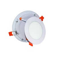 Vente en gros de luminaires encastrés modernes 3W-24W 3CCT SMD2835 à trois couleurs, dimmables, ultra-minces, pour plafond, IP44, pour hôtel intérieur