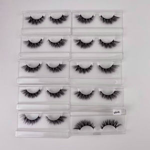 ขนตาปลอมแบบ Cat Eye ขนตาฟ็อกซ์ธรรมชาติ แบบเส้นๆ งอนเด้ง ขนตาปลอมแบบ 3 มิติ ขนสังเคราะห์ นุ่มเป็นธรรมชาติ ขนาด 15-25 มม. 25-30 มม. - Product Image 3