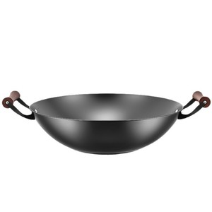 Chui Da Huang <b>Cast</b> Iron Wok Double Handle Large Round Bottom Uncoated Gas Stove Specific Household Use - Product Image 1
