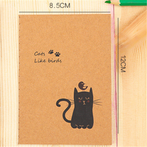 Carnet scolaire élastique pour enfants avec motif d'<span class=keywords><strong>animaux</strong></span> mignons (chien, chat) - Product Image 6