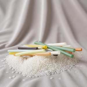 Pajitas Comestibles Personalizadas, Biodegradables, Saludables, Veganas, <span class=keywords><strong>a</strong></span> Base de Arroz y Almidón de Maíz, Herramientas para Beber con Enfoque en la Sustentabilidad, AATAE Confiable - Product Image 1