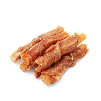 Golosinas para Perros al por Mayor de la Marca Pal's Delight, Golosinas Premium de Camote y Tiras de Carne de Pollo para Perros