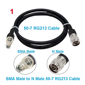 Cavo RG213 da N Maschio/Femmina a SMA Maschio/Femmina 50 Ohm a Bassa Perdita, Prolunga per Radio CB, Radio Amatoriale, Trasmettitore FM - Product Image 2