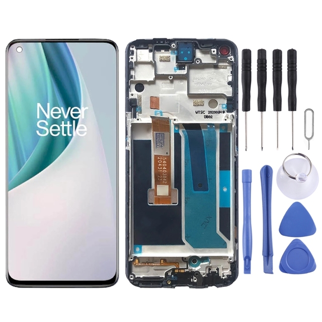 Original for OnePlus Nord N10 5G BE2029 Digitizer Full Assembly With Frame OEM LCD Screen