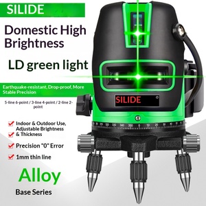 เครื่องวัดระดับเลเซอร์ปรับระดับอัตโนมัติ |   แสงสีเขียวและสีน้ำเงินเป็นตัวเลือกเสริม |   โปรเจคเตอร์เส้นแสงสว่างสูงสำหรับภายนอกอาคาร - Product Image 3