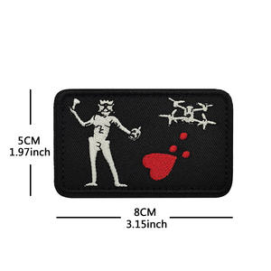 Твердые цветные вышитые стильные магнитные бусины - Product Image 3