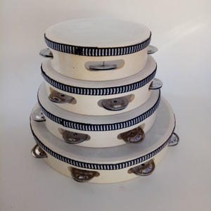 Nouveau produit enfants de instrument de percussion en bois à la main <span class=keywords><strong>tambourin</strong></span> 4 pouces - Product Image 2