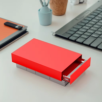 AOTECH K35-27B8 3.5" 10Gbps Aluminium Alloy USB Interface Type-C 3.2 SATA HDD Enclosure Case Universal OS Support CE RoHS FCC CCC