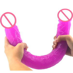 FAAK 18inch Juguetes sexuales super langer Doppelkopf <span class=keywords><strong>dildo</strong></span> beste lesbische Paare Sexspielzeug Doppel <span class=keywords><strong>dildo</strong></span> zum Verkauf - Product Image 5