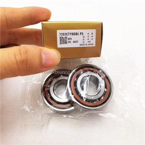 Roulement à billes à contact angulaire, haute précision, 17x40x24, 7203C, TYN <span class=keywords><strong>DBL</strong></span> P4 P5, roulement à broche, - Product Image 6