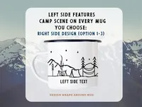 Tasse à café en émail personnalisable avec logo 330 ml, tasse à lait, boisson, bureau, eau, avec poignée personnalisée