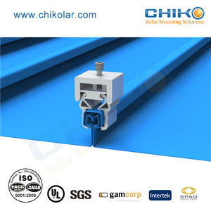 Klem Kunci E, Solusi Pemasangan Tenaga Surya Tidak Ada Penetrasi untuk Atap Jahitan Berdiri - Product Image 4