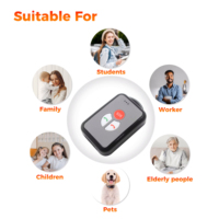 Mini traceur GPS 4G, dispositif de soins aux personnes âgées, pendentif GPS pour étudiants et enfants avec appel téléphonique, dispositif de suivi GPS personnel, application de suivi gratuite