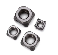 Écrou à souder carré DIN928, écrou à souder par projection en acier, M4-M10, emballage personnalisé, en stock, directement de l'usine
