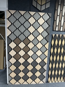 Nueva llegada Panel de pared acústico impermeable ignífugo Pvc paneles acústicos aislamiento acústico para <span class=keywords><strong>Cine</strong></span> entrega rápida - Product Image 4