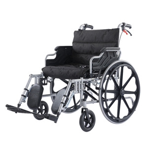 Silla <span class=keywords><strong>de</strong></span> Ruedas Plegable Extra Grande <span class=keywords><strong>de</strong></span> Aluminio Ligero para Personas Mayores Obesas, Uso Hospitalario, Equipo <span class=keywords><strong>de</strong></span> <span class=keywords><strong>Rehabilitación</strong></span> <span class=keywords><strong>de</strong></span> Clase - Product Image 1