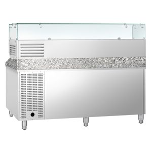 GGM Gastro Pizza Refrigerated Prep <b>Table</b> ECO-2000x800mm-Triple Doors-2-8C-A+++ Energy Efficient-Digital Temp Control-incl. - Product Image 6