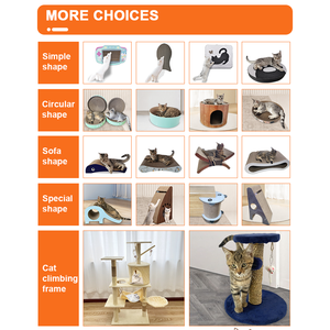 Nuovi articoli caldi personalizzati Design unico appeso gatto graffio ondulato - Product Image 6