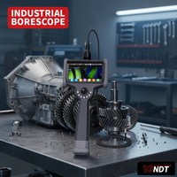Caméra endoscopique UV 3,9 mm avec double source lumineuse, étanche, portable et flexible pour la détection d'usure des transmissions automobiles
