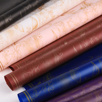 Nouveauté 2025 - Papier d'emballage pour fleurs - Papier d'emballage imperméable pour fleurs - Fournitures pour fleuristes - Papier d'emballage pour cadeaux - DIY