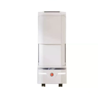 Robot de livraison hôtelier intelligent à IA avec évitement d'obstacles par LiDAR, connexion autonome aux ascenseurs, et service en chambre sans contact