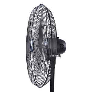 Heavy Duty 26 "-30" inch điện công nghiệp bệ <span class=keywords><strong>Fan</strong></span> 3-4 nhôm Blades làm mát không khí thông gió màu đen tháp bệ người hâm mộ - Product Image 5