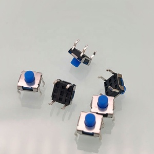 Thu nhỏ 6x6 SMD xe chỉ đạo Wheel cảm ứng chuyển đổi không thấm nước kim loại <span class=keywords><strong>push</strong></span> <span class=keywords><strong>button</strong></span> cho điều khiển Silicone Nút chuyển đổi - Product Image 3