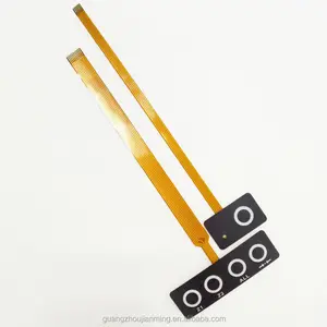 Anti-uv pet sobreposições domo de metal led fpc, cobre flex 3m adesivo à prova d' água interruptor de teclado de membrana para equipamentos da indústria