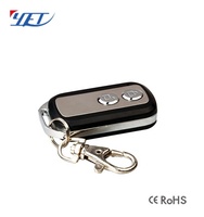 YET016 Télécommande de clonage RF 433 MHz à 2/4 boutons la plus vendue avec porte-clés
