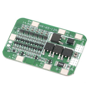 Batería de litio <span class=keywords><strong>6S</strong></span> 15A 22V <span class=keywords><strong>24V</strong></span> <span class=keywords><strong>BMS</strong></span> con equilibrio para iluminación solar <span class=keywords><strong>BMS</strong></span> - Product Image 1
