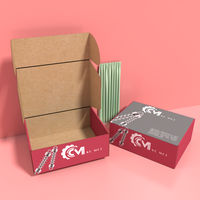 Boîte d'emballage personnalisée en carton ondulé pour plaquettes de frein, outils et pièces automobiles, avec encre de soja
