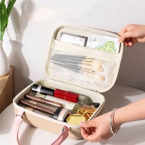 Fashion EVA Candy Pattern Waterproof Large Capacity Cosmetic Bag Zipper Hasp Closure Soft Handle for Women's <b>Suitcase</b> Storage - Product Image 2