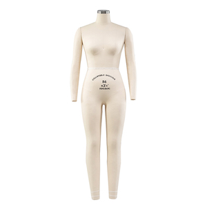 Maniquí ajustable de cuerpo completo <span class=keywords><strong>para</strong></span> mujer, soporte <span class=keywords><strong>para</strong></span> costurera, maniquí de hombro elástico, exhibición <span class=keywords><strong>para</strong></span> coser ropa de mujer, espuma - Product Image 4