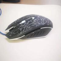 Meilleure vente de souris de jeu filaire de style 3D 1600 DPI USB Laser certifié FCC batterie en plastique pour main droite ordinateur portable Apple de bureau