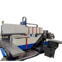 Machine de perçage CNC de type portique robuste Raintech pour plaques de tubes de chaudière