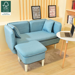 モーデン折りたたみ式ソファベッド多目的リビングルーム多機能ダブルシングルファブリックソファ - Product Image 2