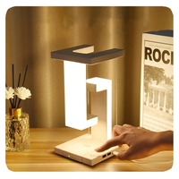 Lámpara de Escritorio de Lectura Antigravedad, Lámpara de Mesa de Levitación Magnética para Dormitorio, Estudio, Oficina, Decoración, Luz Inteligente para el Hogar