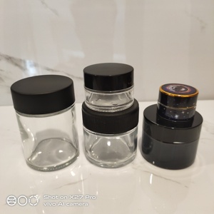 Petits bocaux en verre transparent de 60ml de 3.5g avec emballage de boîtes de conserve en verre comestible de qualité alimentaire lids-wd40 pour enfants - Product Image 4