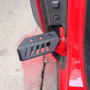 2022 accessoires extérieurs de voiture, pièce en acier au <span class=keywords><strong>carbone</strong></span> pédale de repose-pieds de porte avant pour Ford Bronco 2021-2022 - Product Image 2