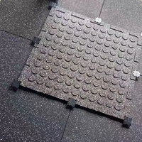 Revêtement de sol en caoutchouc pour salle de sport DEMAX DB4109, épaisseur 3-12 mm, anti-âge, inaltérable, antidérapant, résistant à l'usure, imperméable, écologique